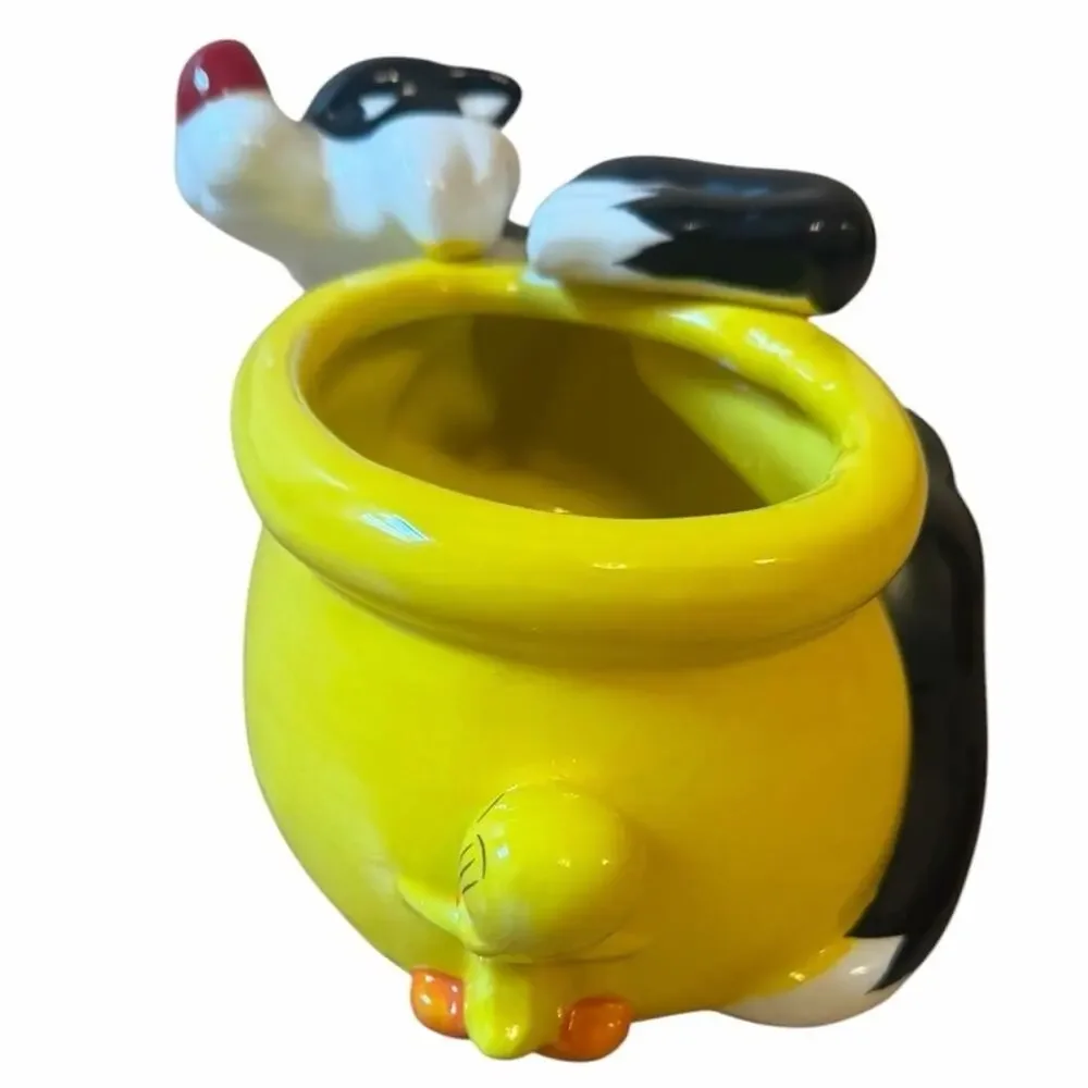Vintage Sylvester Cat & Tweety Bird Planter Fast Shipping 3623-66